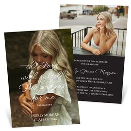 Purpose - Graduation Announcements