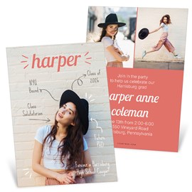 The Breakdown - Graduation Invitations