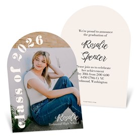 Bold Type - Graduation Invitations