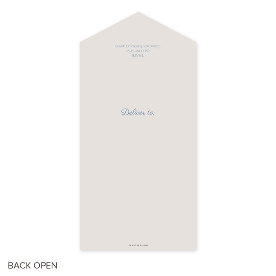 graduation announcement card with photo placeholder