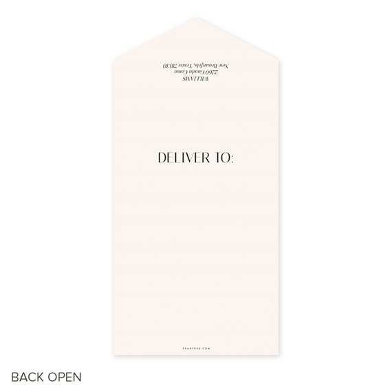 graduation announcement back design with customizable text area