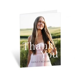 Moving On - Thank You Card