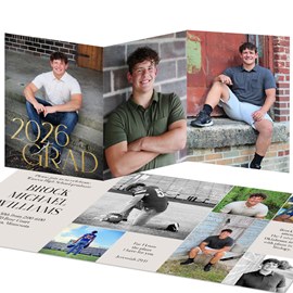 Timeless Shine - Graduation Party Invitations