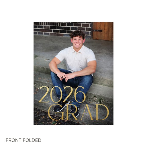 photo placeholder with text 2026 grad