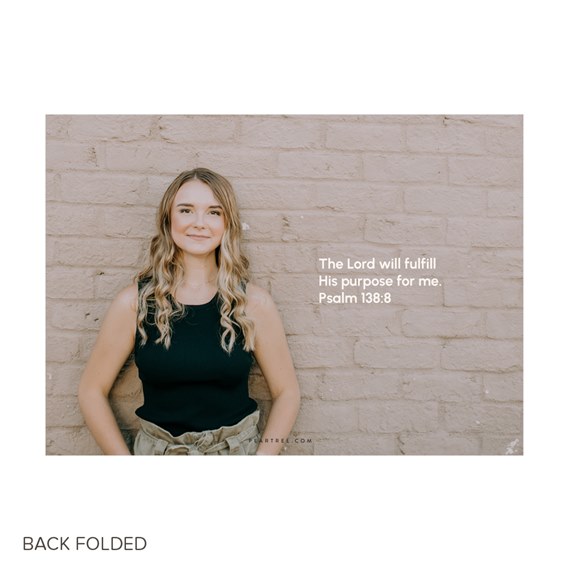 photo placeholder with quote on textured wall