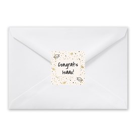 Grad Celebration - Graduation Envelope Seals
