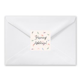 Hooray Grad - Graduation Envelope Seals