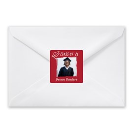 Framed Grad - Graduation Envelope Seals