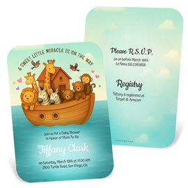 Sweet Miracle - Baby Shower Invitations