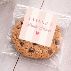 Sweetest Stripes - Bridal Shower Sticker
