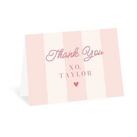 Sweetest Stripes - Thank You Card