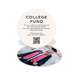 College Fund - Graduation Insert Card