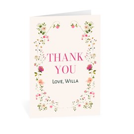 Love In Bloom - Thank You Card