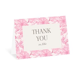 Pretty Toile - Thank You Card