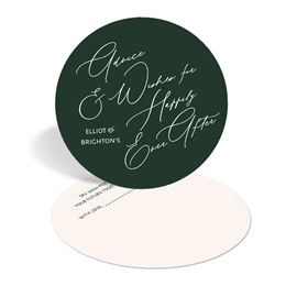Enchanted Love - Wedding Advice Card