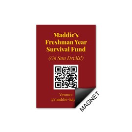 Survival Fund - Mini Graduation Magnet