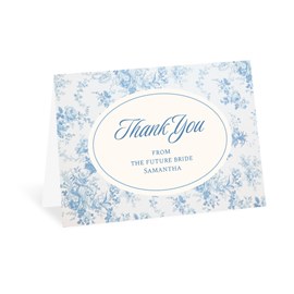 Vintage Toile - Thank You Card