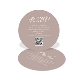 Standout Script - Wedding Insert Card