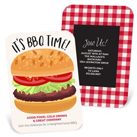 BBQ Time - Party Invitations