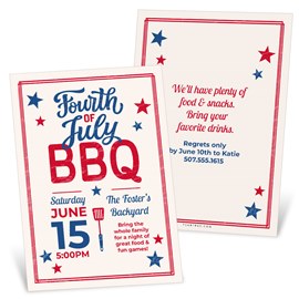 Patriotic - Party Invitations