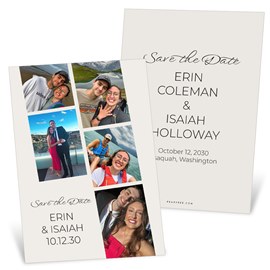 Photo Strip - Save the Date Cards