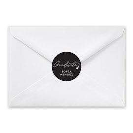 Modern Classic - Graduation Envelope Seals