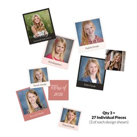 School Pics - Jumbo Graduation Confetti