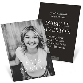 The Minimalist - Mini Graduation Announcements