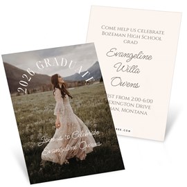 Onward - Mini Graduation Announcements