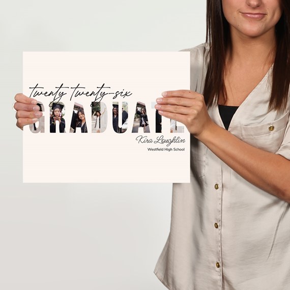 photo placeholder, customizable text area