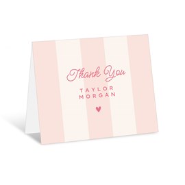 Sweet Stripes - Thank You Card
