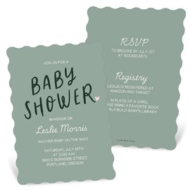 Sweetest Baby - Baby Shower Invitations