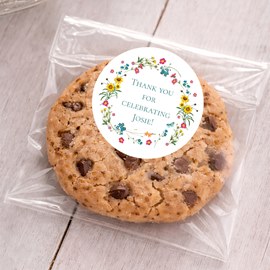 Whimsical Floral - Bridal Shower Sticker