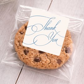 Calligraphy Scrawl - Bridal Shower Sticker