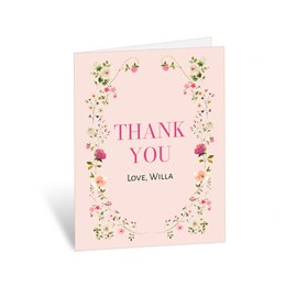 Baby Blooms - Thank You Card