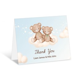 Twin Cubs - Thank You Card