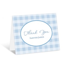 Gingham - Thank You Card