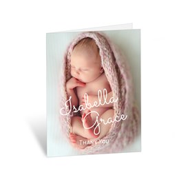 Sweet Script - Thank You Card