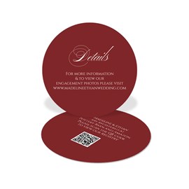 Classic Devotion - Wedding Insert Card
