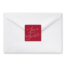 Love is Sweet - Envelope Seals