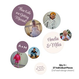 Future Couple - Jumbo Bridal Shower Confetti