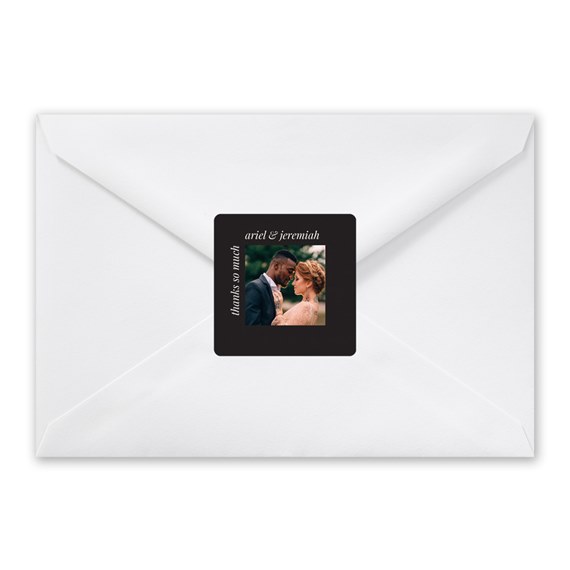 envelope with photo placeholder seal