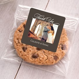 Scrawling Calligraphy - Wedding Sticker