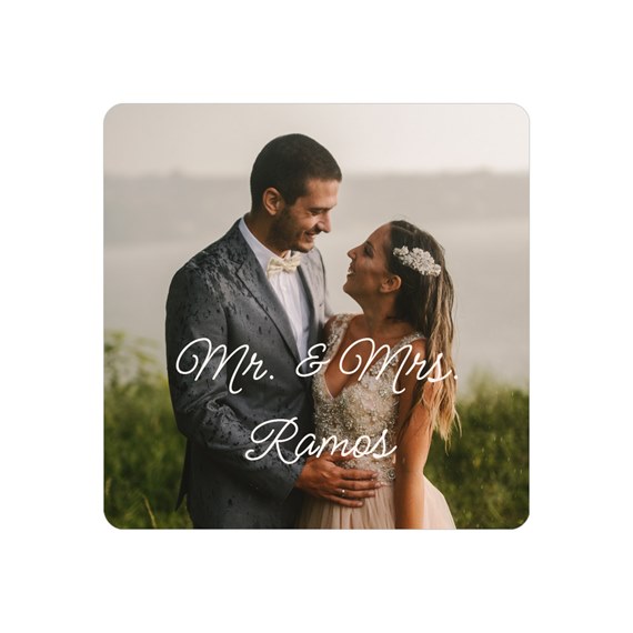 photo placeholder with text 'Mr. & Mrs. Ramos'
