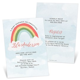 Bright Skies - Baby Shower Invitations
