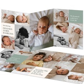 Photo Filled - Birth Announcements