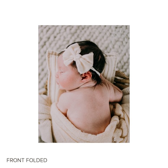 photo placeholder with customizable text area