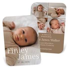 Big Type - Birth Announcements