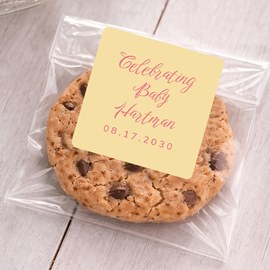 Standout Script - Baby Shower Sticker