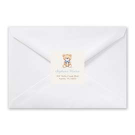 Little Cub - Blue - Address Labels
